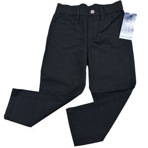 French Toast Little Boys Five Pocket Pull-on Black Denim Pants S4 NWT